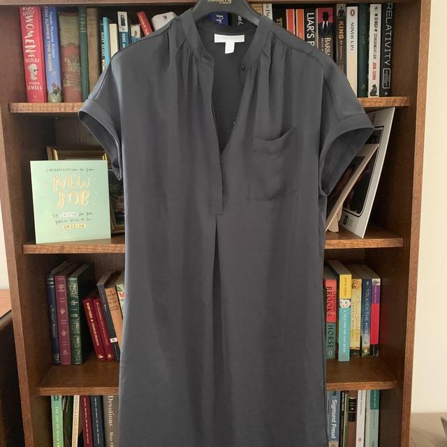 The White Company Women's Dress - Grey - 8 on Productcaster.