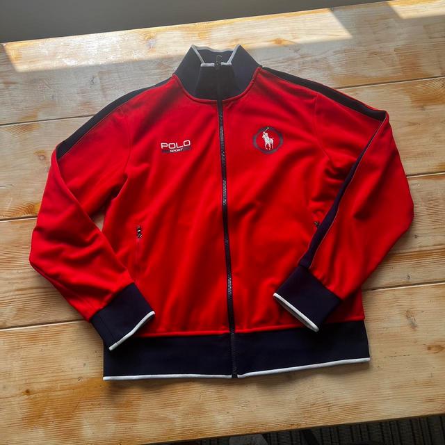 Polo Sport Men's Casual Jacket - Red/Navy - M on Productcaster.