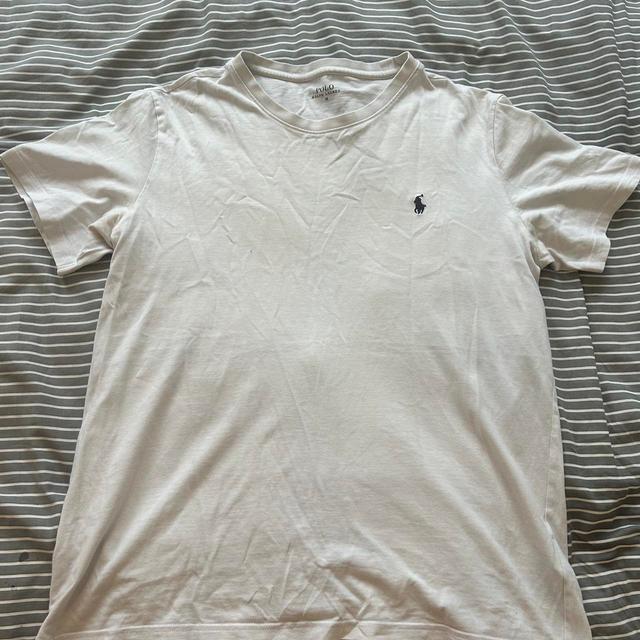 Polo Ralph Lauren Men's T-shirt - White - M on Productcaster.