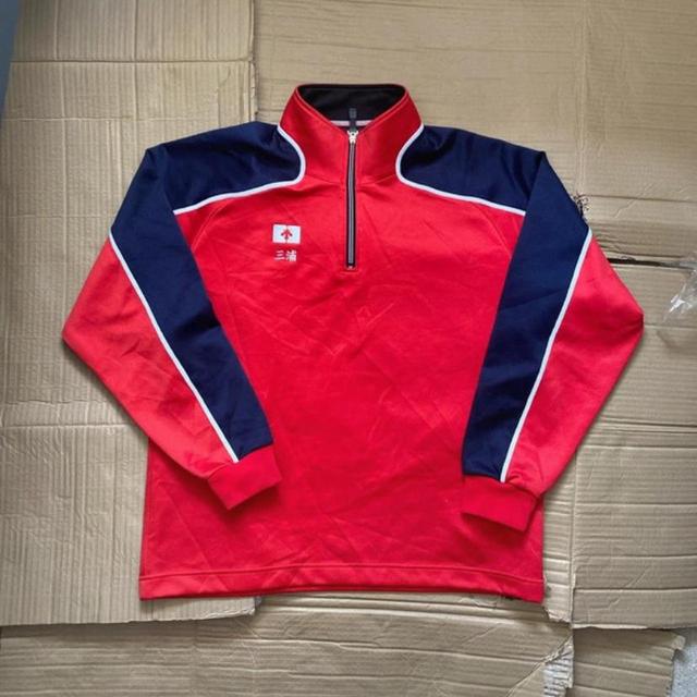 Descente ALLTERRAIN Men's Jumper - Red/Blue - L on Productcaster.