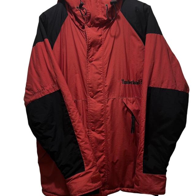 Timberland Men's Casual Coat - Red - M on Productcaster.