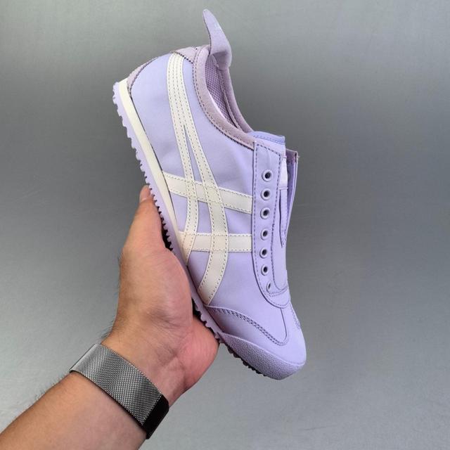 Onitsuka Tiger Women's Trainers - Purple/White - UK 7.5 on Productcaster.