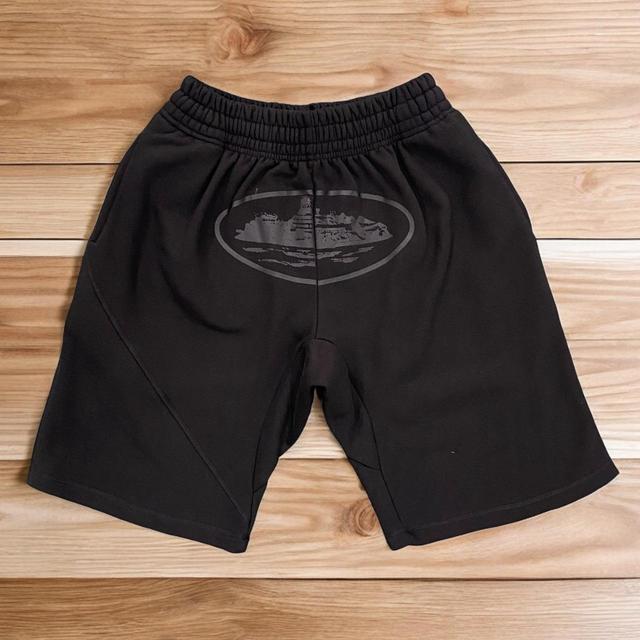 Corteiz Men's Shorts - Black - S on Productcaster.