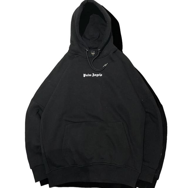 Palm Angels Men's Hoodie - Black - M on Productcaster.