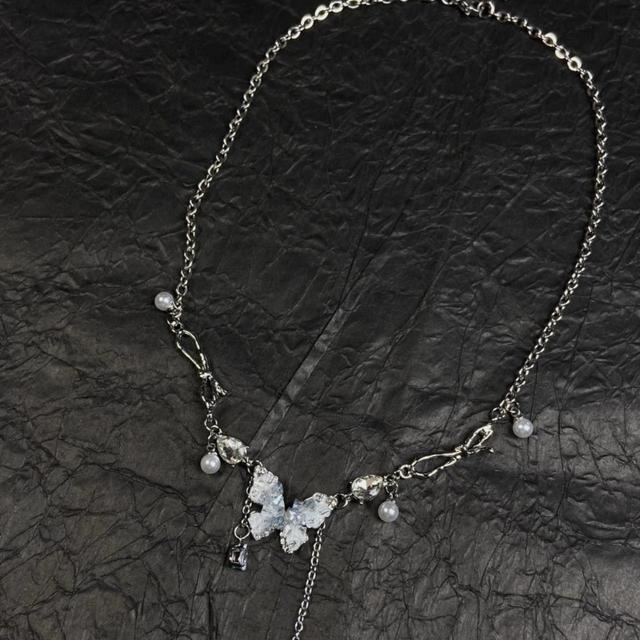 Deadstock Women's Necklace - Silver/Multi on Productcaster.