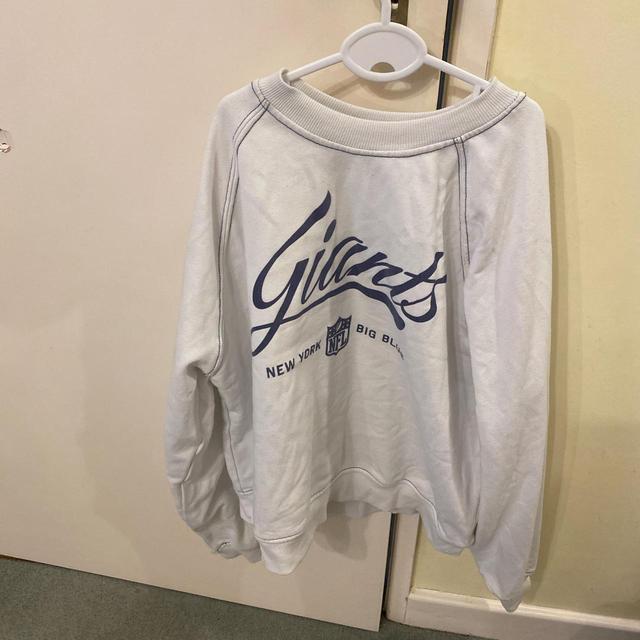 H&M Women's Sweatshirt - White - L on Productcaster.