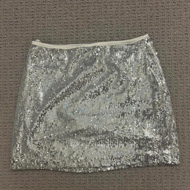 Motel Women's Skirt - Silver - S on Productcaster.