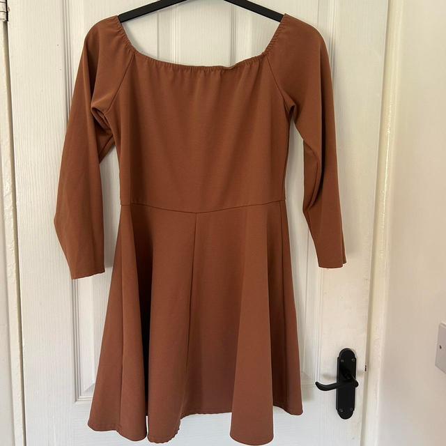 Boohoo Women's Casual Dress - Brown/Tan - 18 on Productcaster.