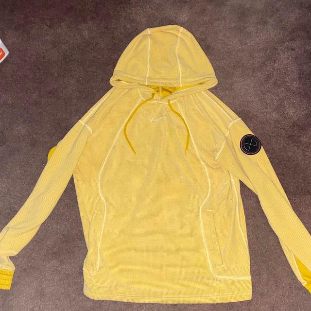 Nike Women's Hoodie - Yellow - S on Productcaster.