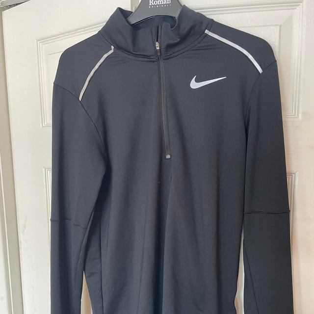 Nike Men's Sweatshirt - Black - S on Productcaster.