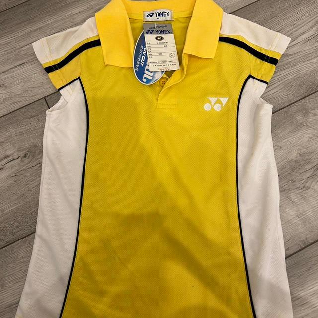 Women's Top - Yellow/White - M on Productcaster.