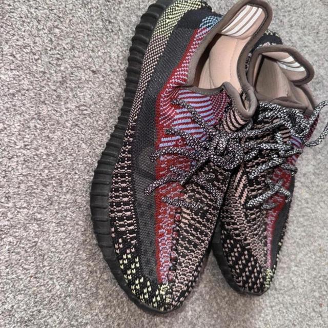 Yeezy Men's Trainers - Multi/Black - UK 7.5 on Productcaster.