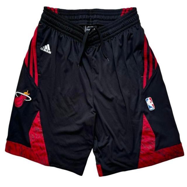 Adidas Men's Shorts - Black/Red - M on Productcaster.