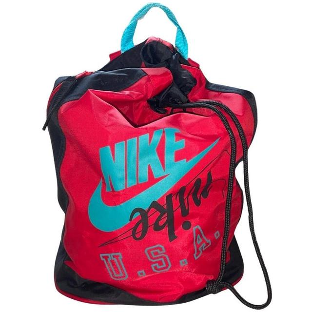 Nike Men's Backpacks - Red/Multi on Productcaster.