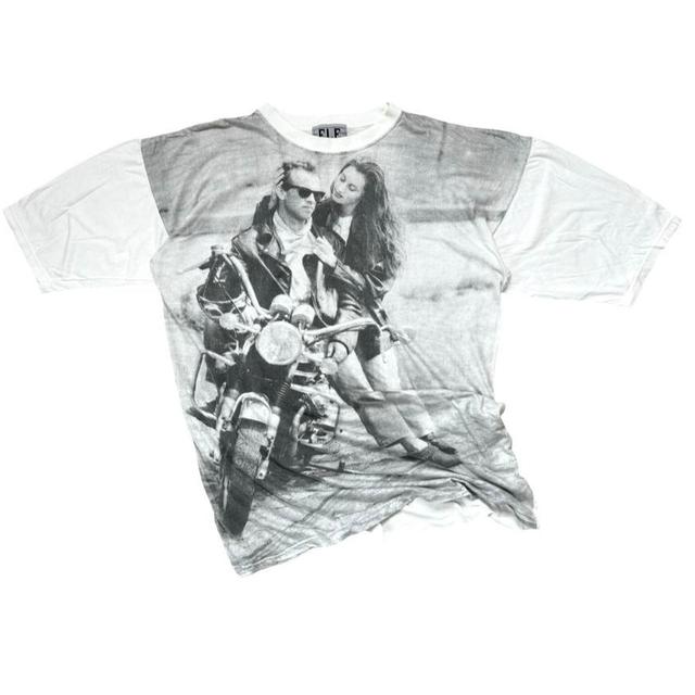 Vintage Men's T-shirt - White/Grey - XXL on Productcaster.