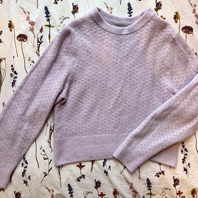 H&M Women's Jumper - Purple - L on Productcaster.