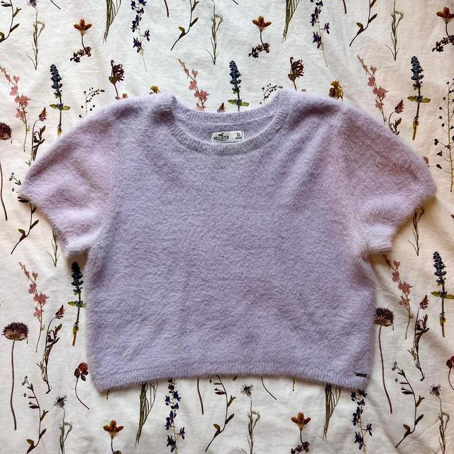 Hollister Co. Women's Jumper - Purple - XL on Productcaster.