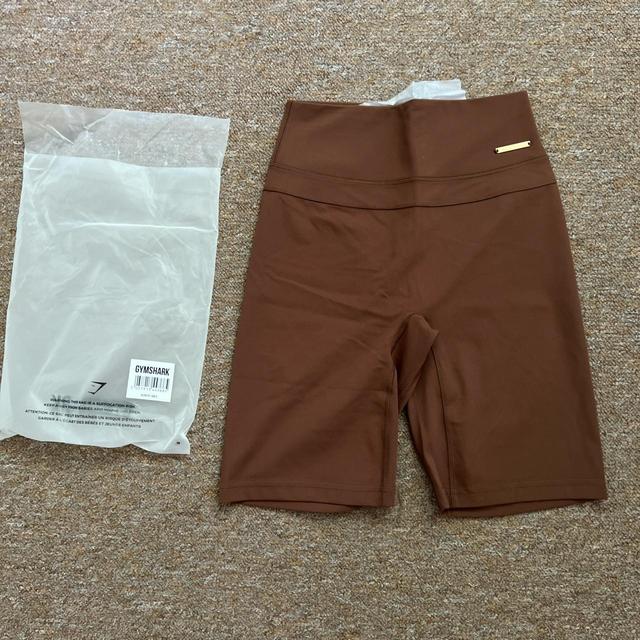 Gymshark Women's Shorts - Brown - S on Productcaster.