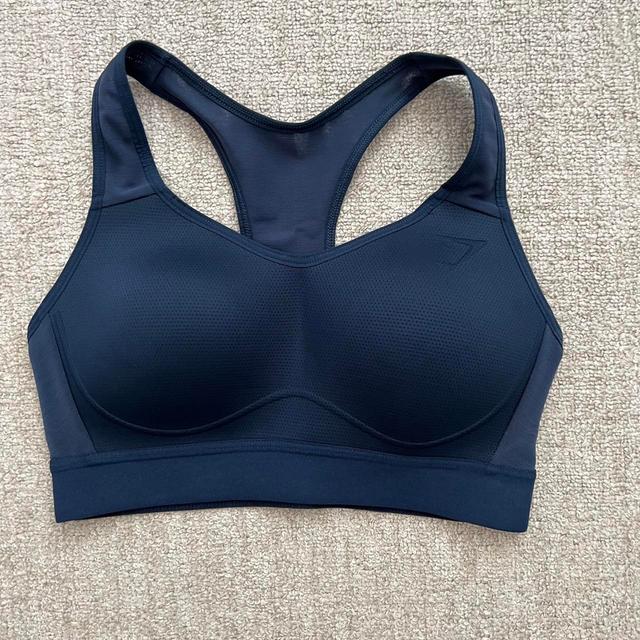 Gymshark Women's Crop top - Navy - S on Productcaster.