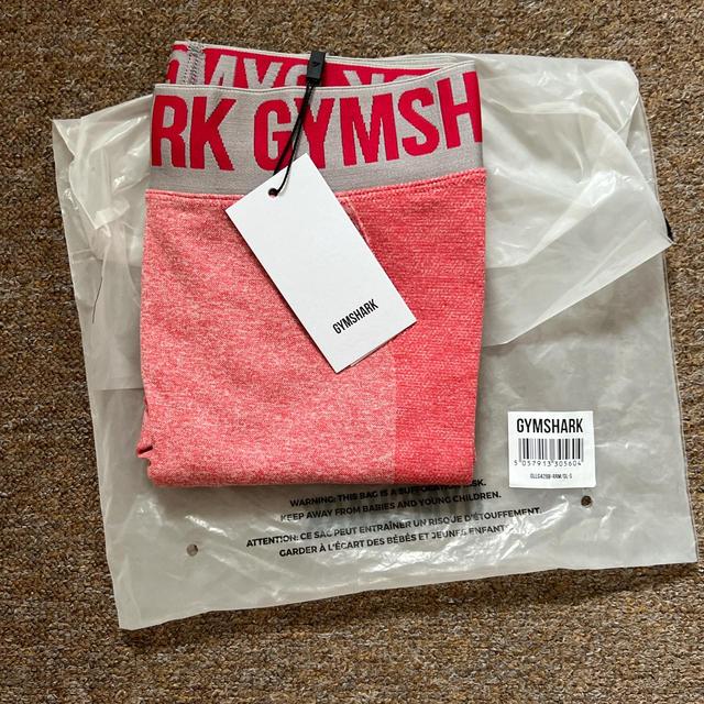 Gymshark Women's Leggings - Red/Grey - S on Productcaster.