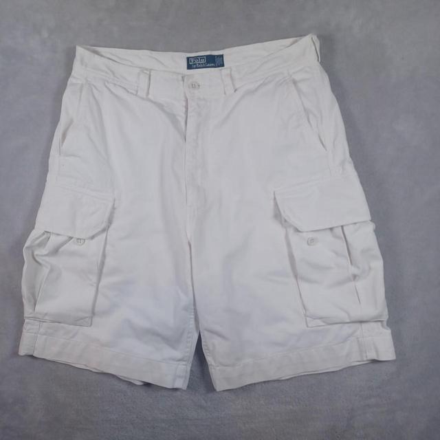 Ralph Lauren Men's Shorts - White - 35" on Productcaster.