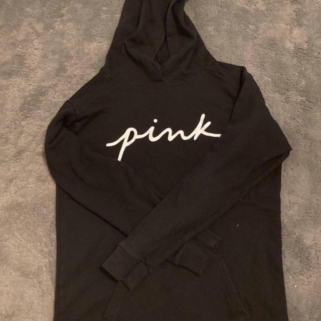 Victoria's Secret Women's Hoodie - Black - 6 on Productcaster.