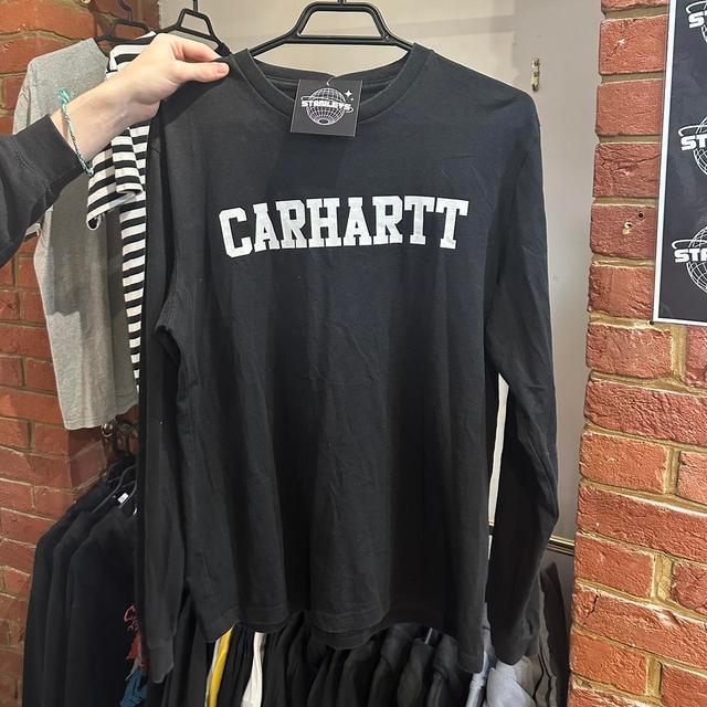 Carhartt Men's T-shirt - Black - M on Productcaster.