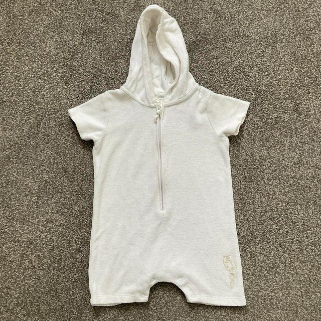 Kids' Playsuit - White - 18-24 months on Productcaster.