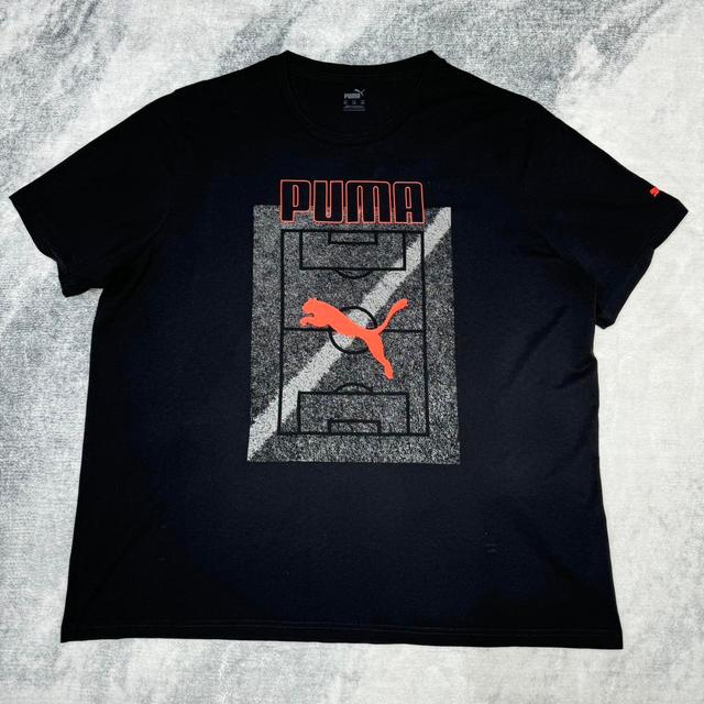 Puma Men's T-shirt - Black - XXL on Productcaster.