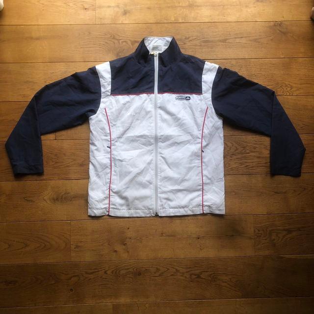 Ellesse Men's Windbreaker Jacket - Navy/White - XS on Productcaster.