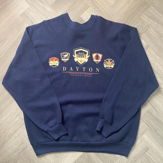 Tultex Men's Sweatshirt - Navy - XL on Productcaster.