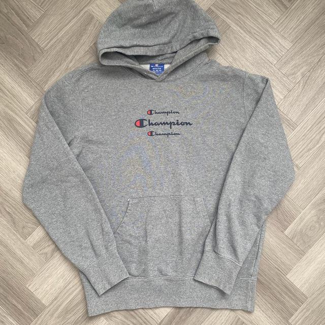 Champion Men's Hoodie - Grey - M on Productcaster.