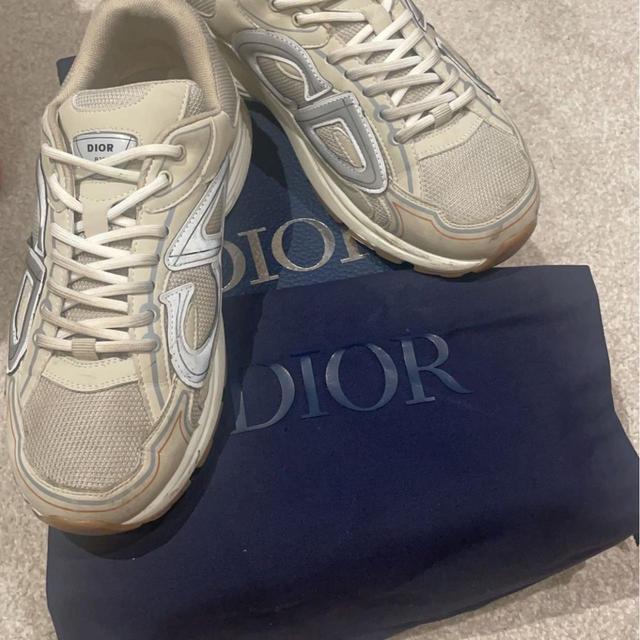 Dior Men's Trainers - Cream - UK 5 on Productcaster.