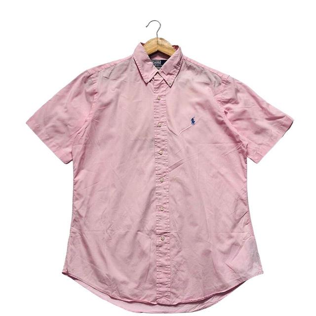 Polo Ralph Lauren Men's Shirt - Pink - M on Productcaster.