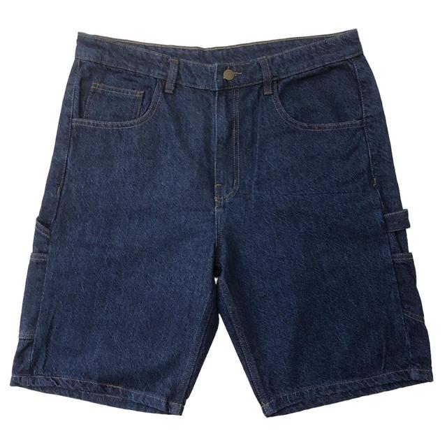 Vintage Men's Shorts - Navy/Blue - 34" on Productcaster.