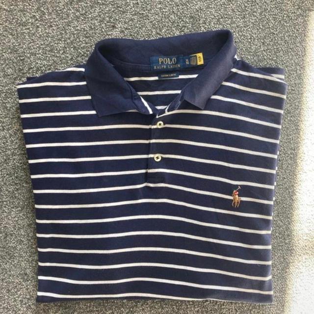 Ralph Lauren Men's Polo shirt - Navy/Blue - XL on Productcaster.