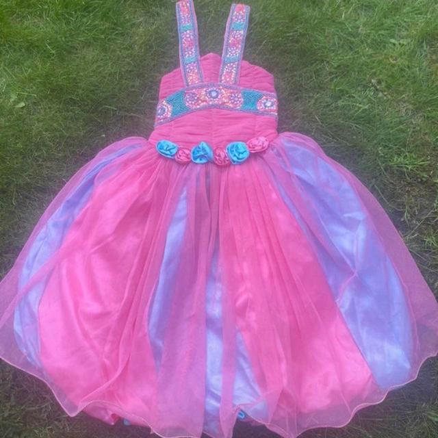 Kids' Dress - Pink/Blue - 6 years on Productcaster.