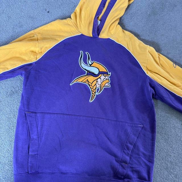 NFL Men's Hoodie - Purple/Yellow - S on Productcaster.