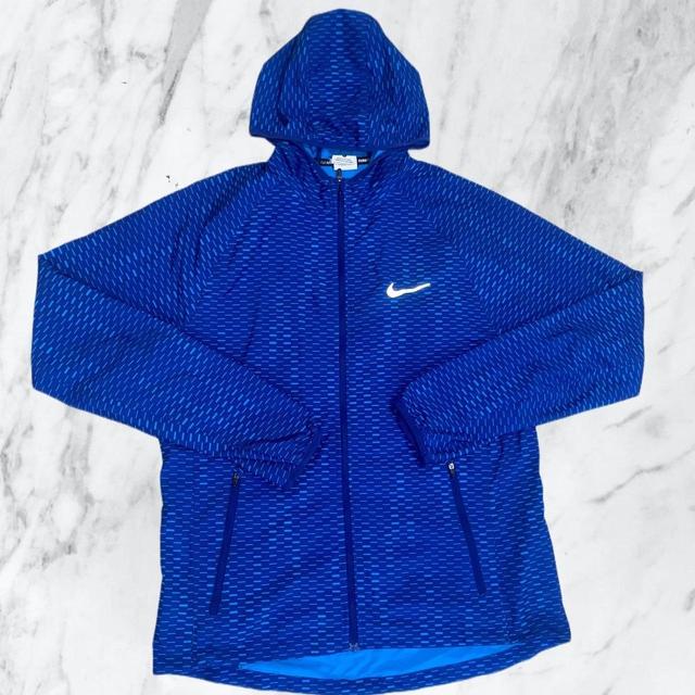 Nike Men's Jacket - Blue - L on Productcaster.