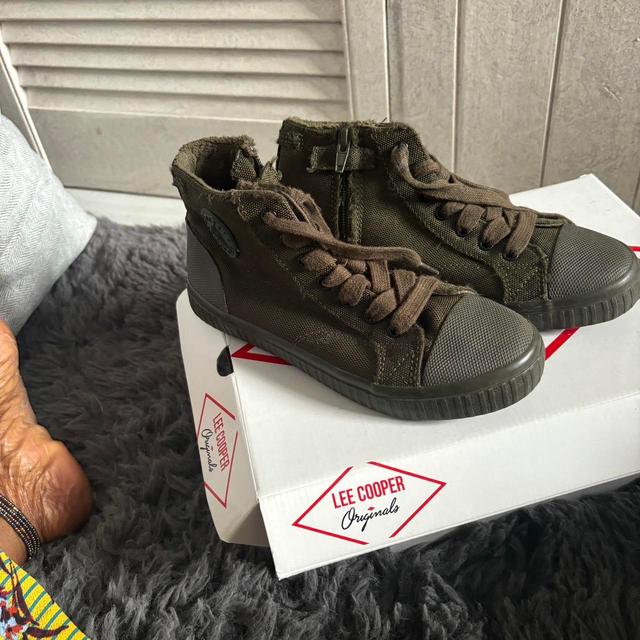 Next Kids' Trainers - Khaki/Green on Productcaster.