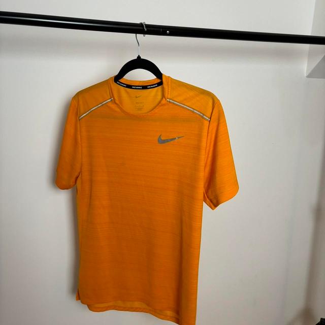 Nike Men's T-shirt - Orange - S on Productcaster.