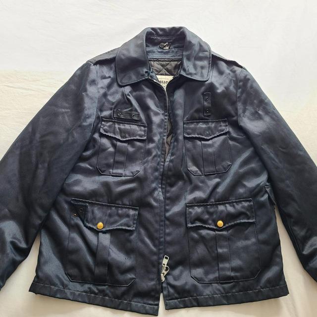 Blauer Men's Bomber Jacket - Navy/Black - L on Productcaster.