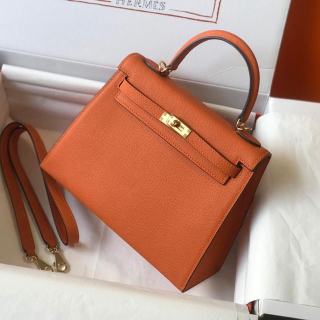 Women's Bag - Orange/Brown on Productcaster.