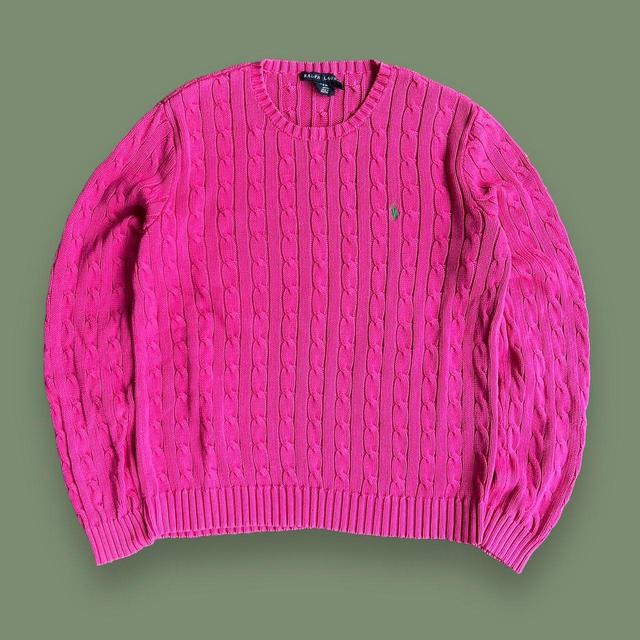 Ralph Lauren Women's Jumper - Pink - XL on Productcaster.