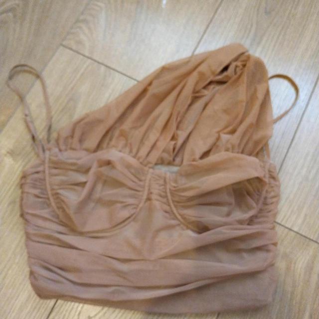 House of CB Women's Crop top - Tan - M on Productcaster.