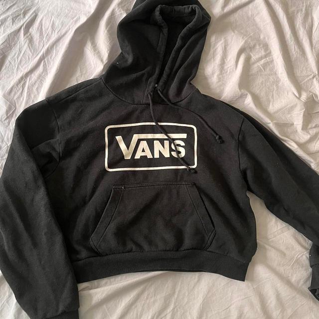 Vans Women's Hoodie - Black - 8 on Productcaster.