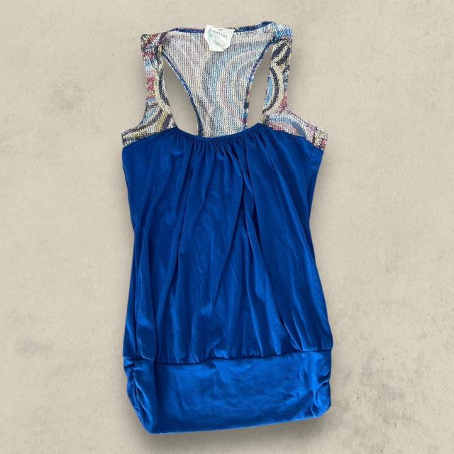 Women's Vest - Blue/Multi - M on Productcaster.