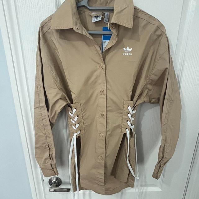 Adidas Women's Shirt - Tan/Brown - 6 on Productcaster.