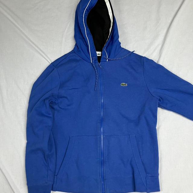 Lacoste Live Men's Hoodie - Blue - L on Productcaster.