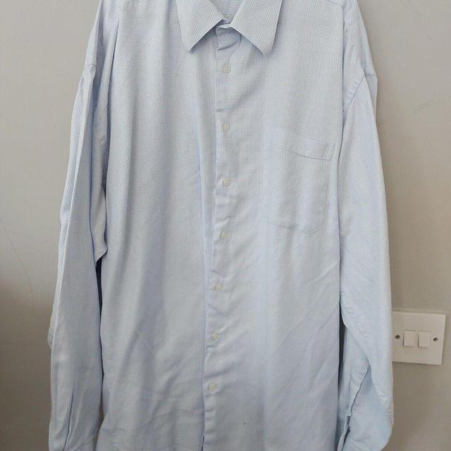 Vintage Men's Shirt - Blue - XXL on Productcaster.